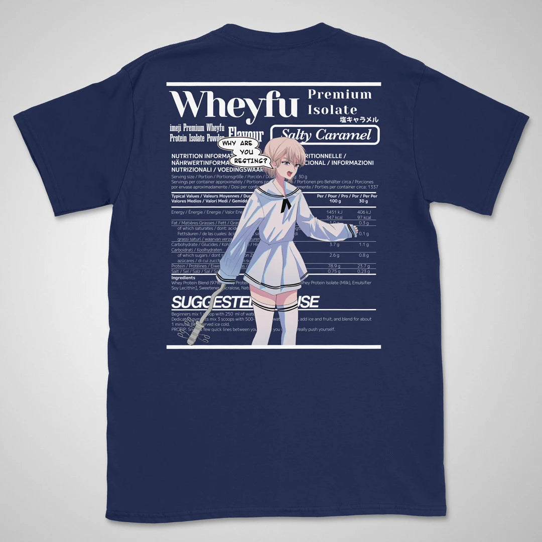 Wheyfu Salty Caramel Gen1 | back print ❀ T-shirt
