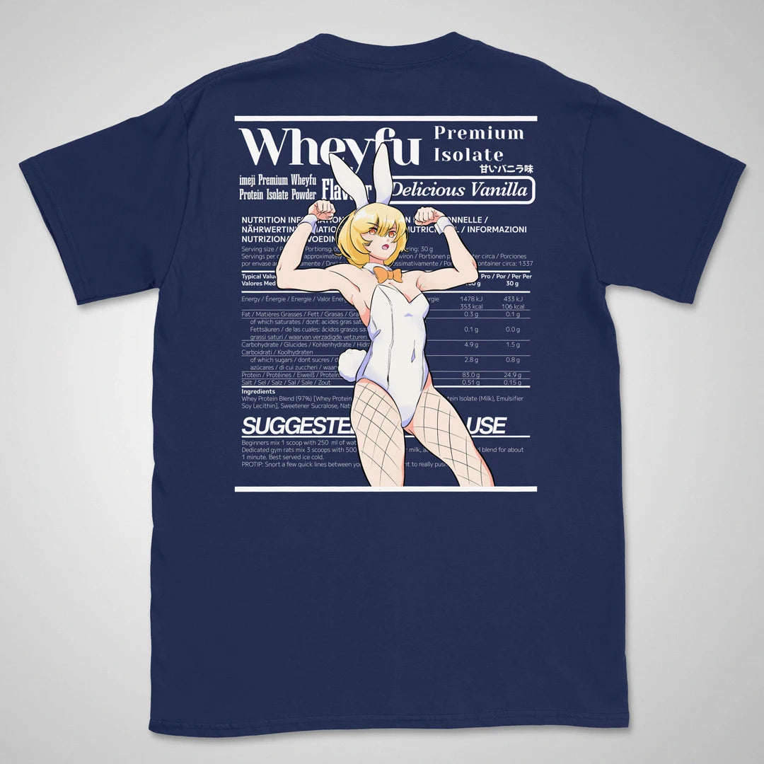 Wheyfu Delicious Vanilla | back print ❀ T-shirt