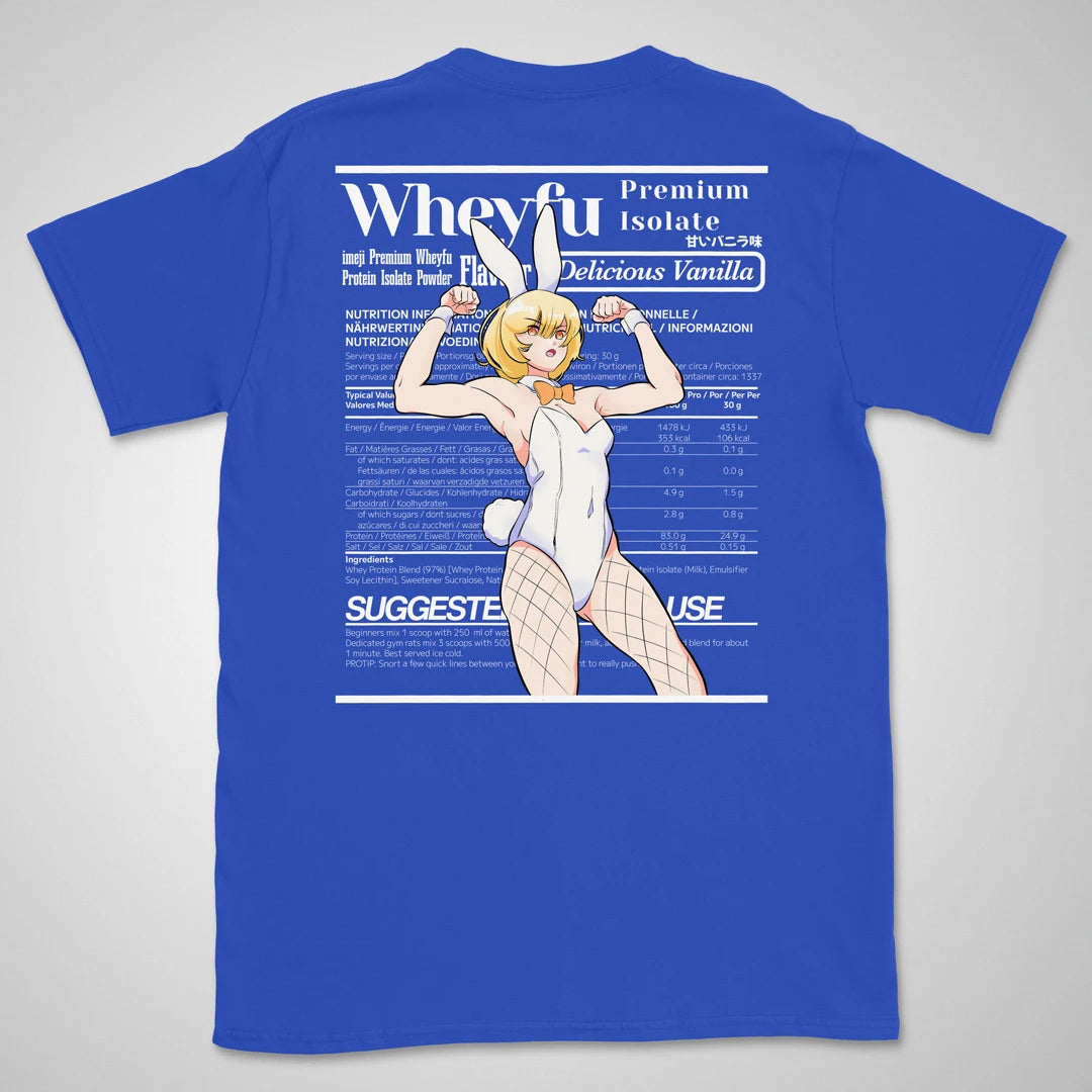 Wheyfu Delicious Vanilla | back print ❀ T-shirt