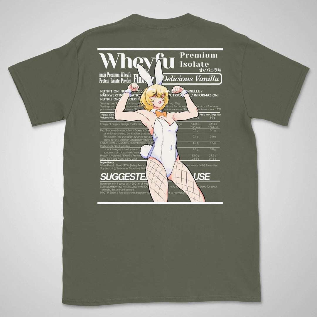 Wheyfu Delicious Vanilla | back print ❀ T-shirt