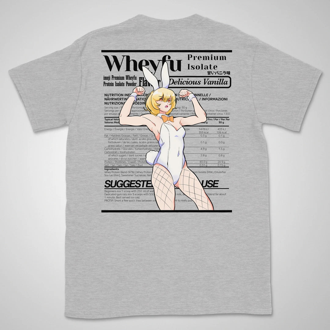 Wheyfu Delicious Vanilla | back print ❀ T-shirt