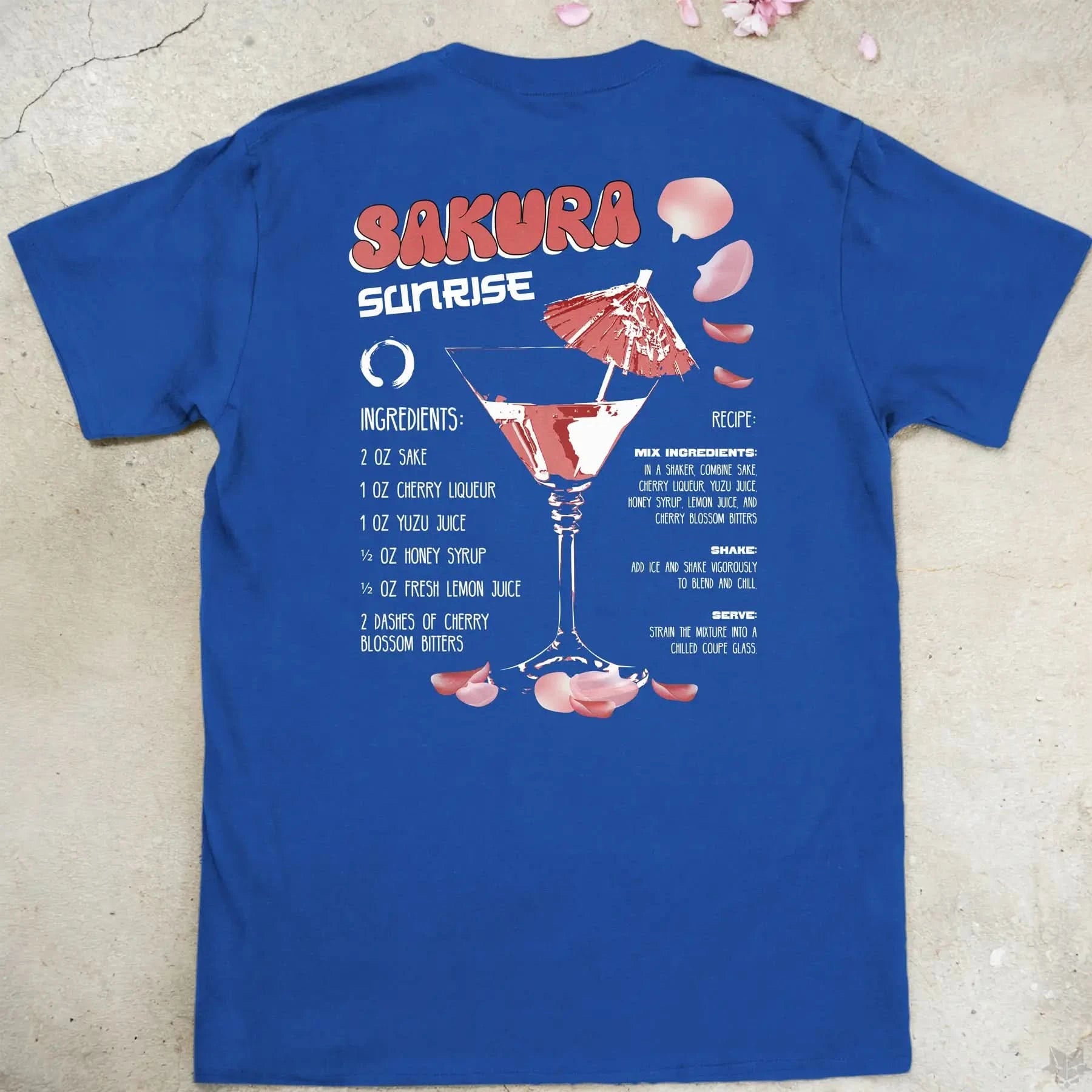 Sakura Sunrise | back print ❀ T-shirt