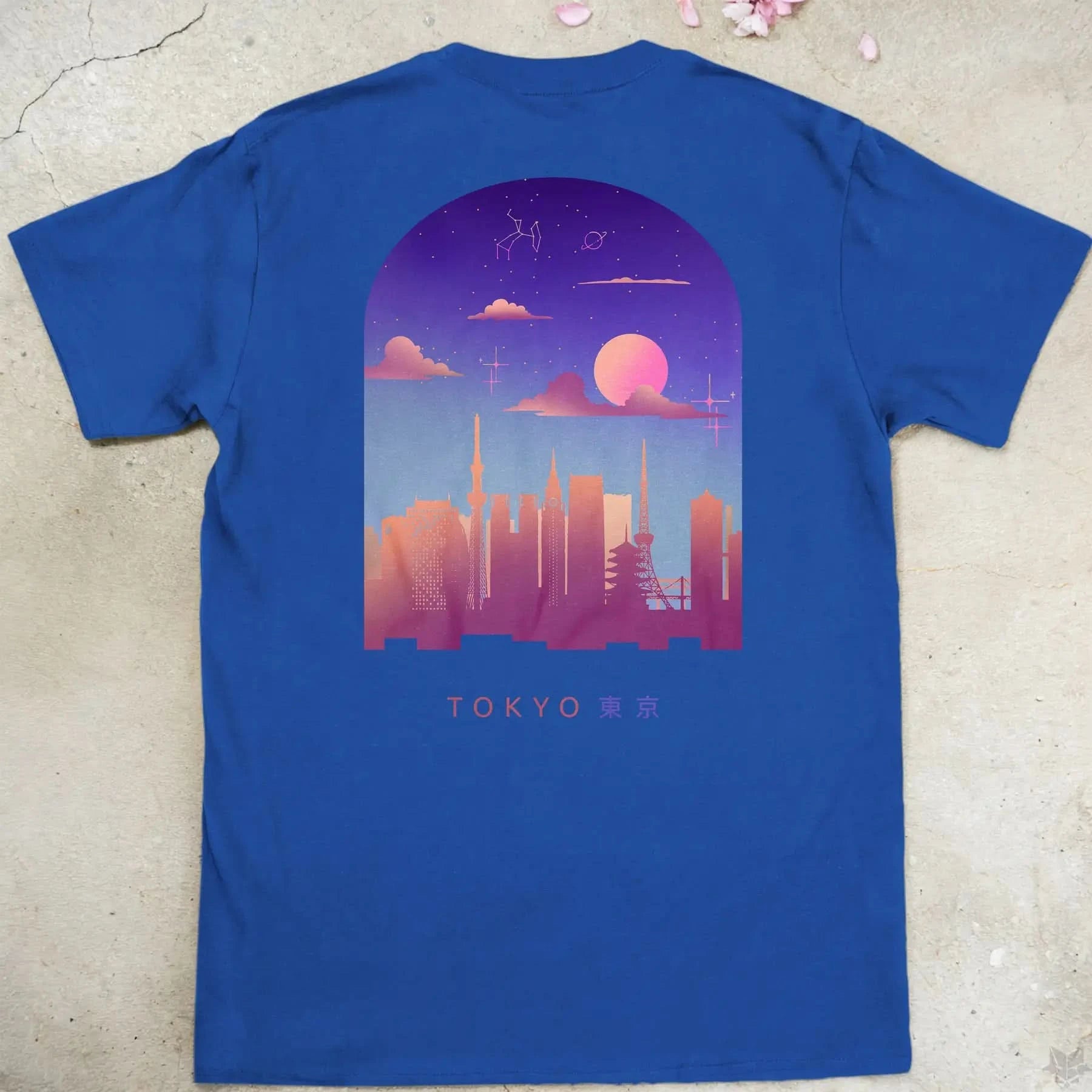 Tokyo Sky | back print ❀ T-shirt