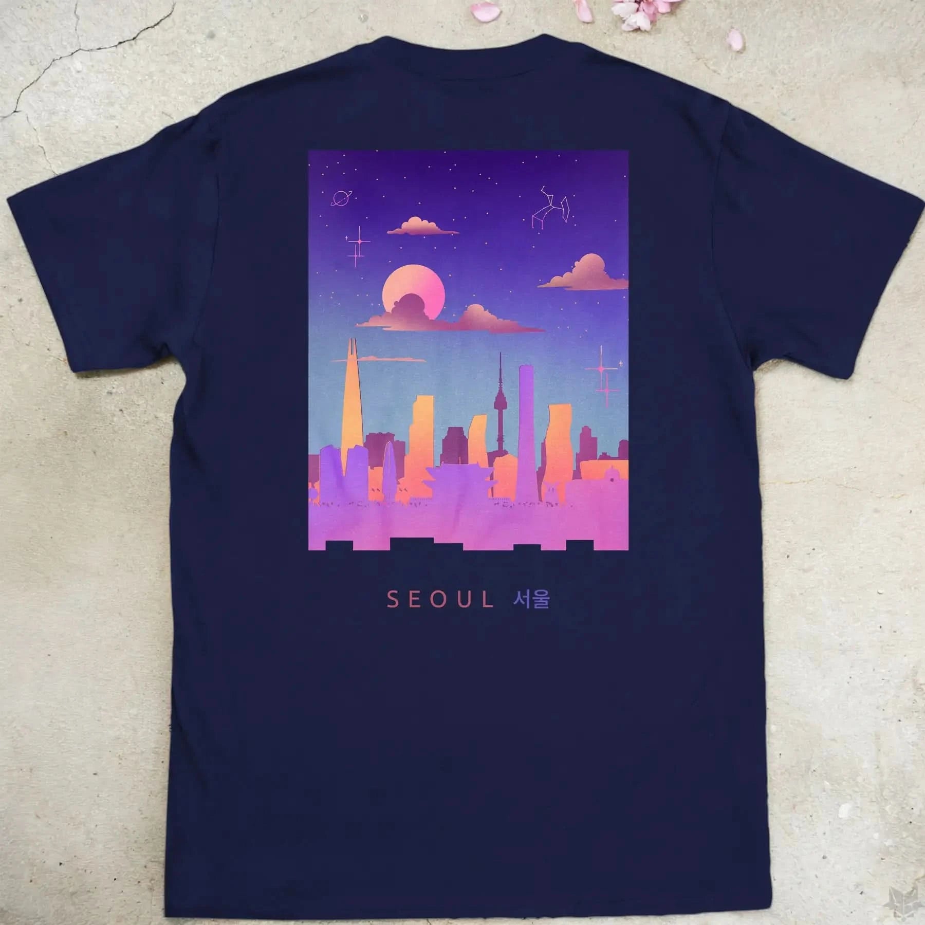 Seoul Sky | back print ❀ T-shirt