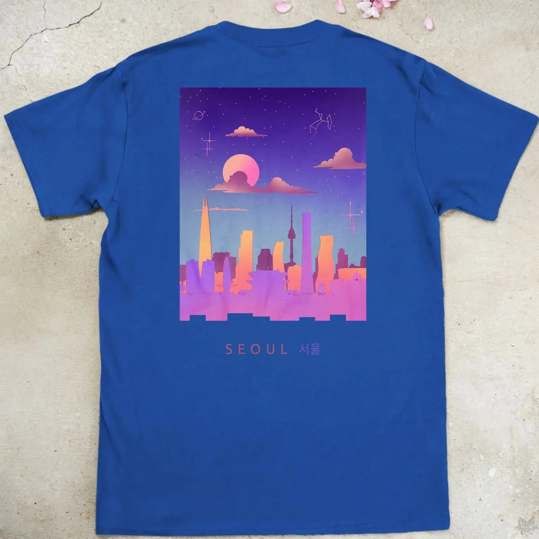 Seoul Sky | back print ❀ T-shirt