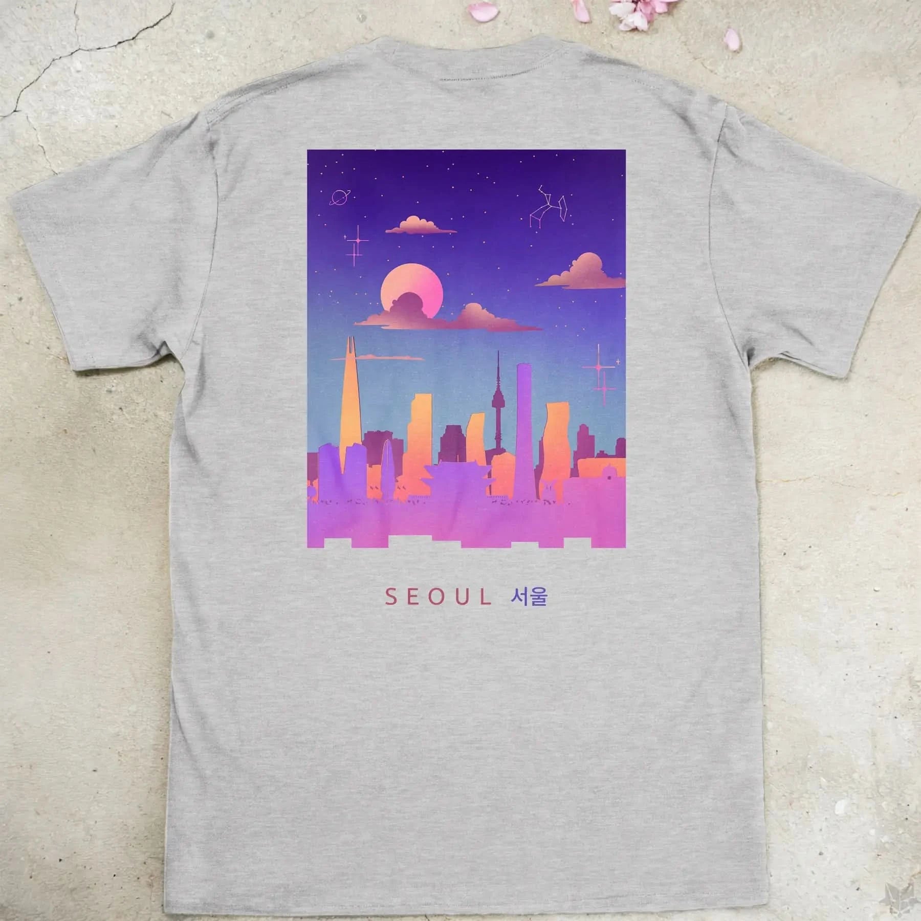 Seoul Sky | back print ❀ T-shirt