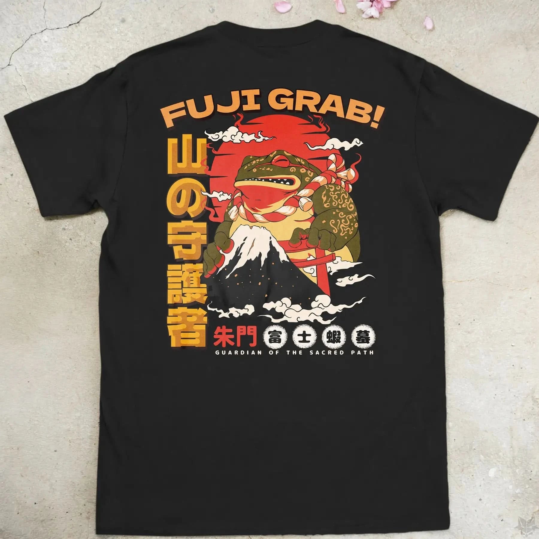Fuji GRAB | back print ❀ T-shirt