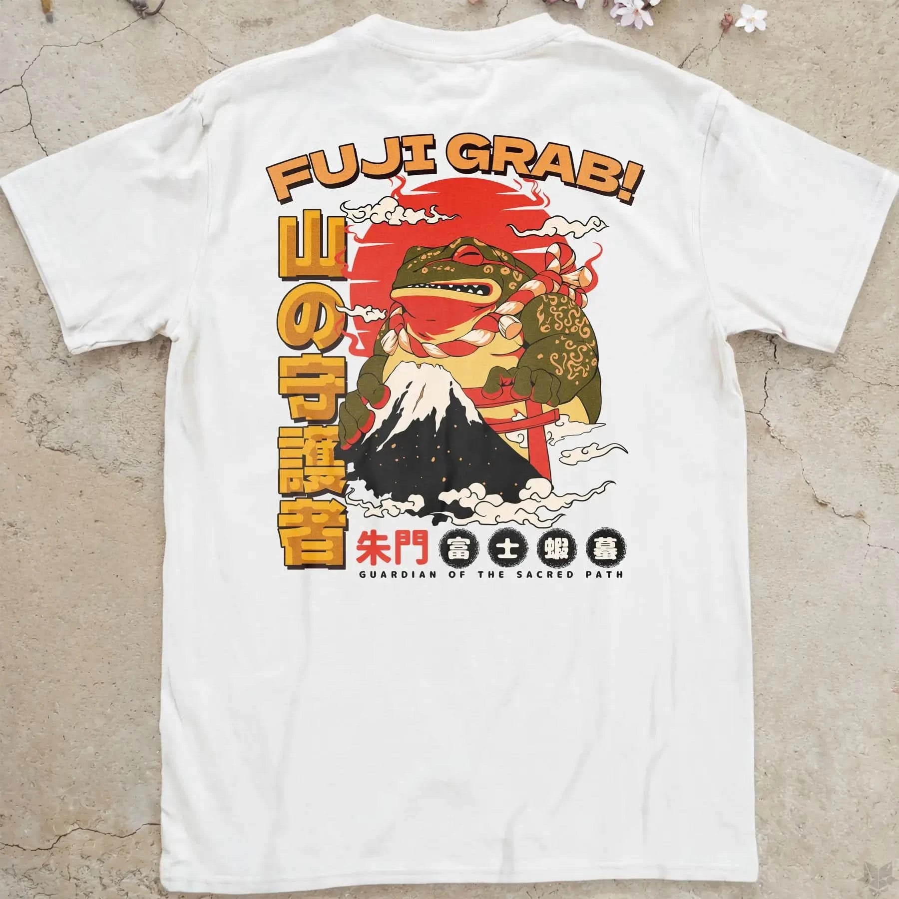 Fuji GRAB | back print ❀ T-shirt