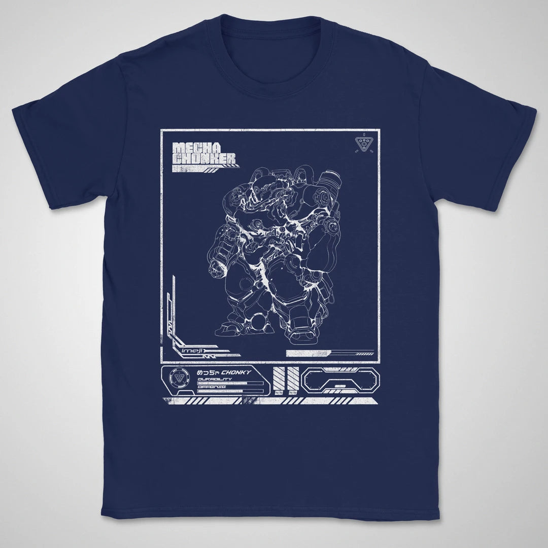 Mecha Chonker BW ❀ T-shirt