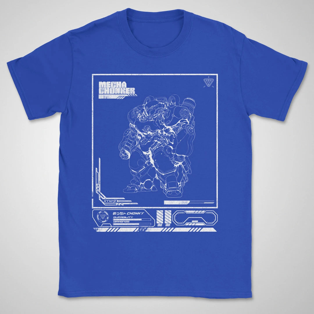 Mecha Chonker BW ❀ T-shirt
