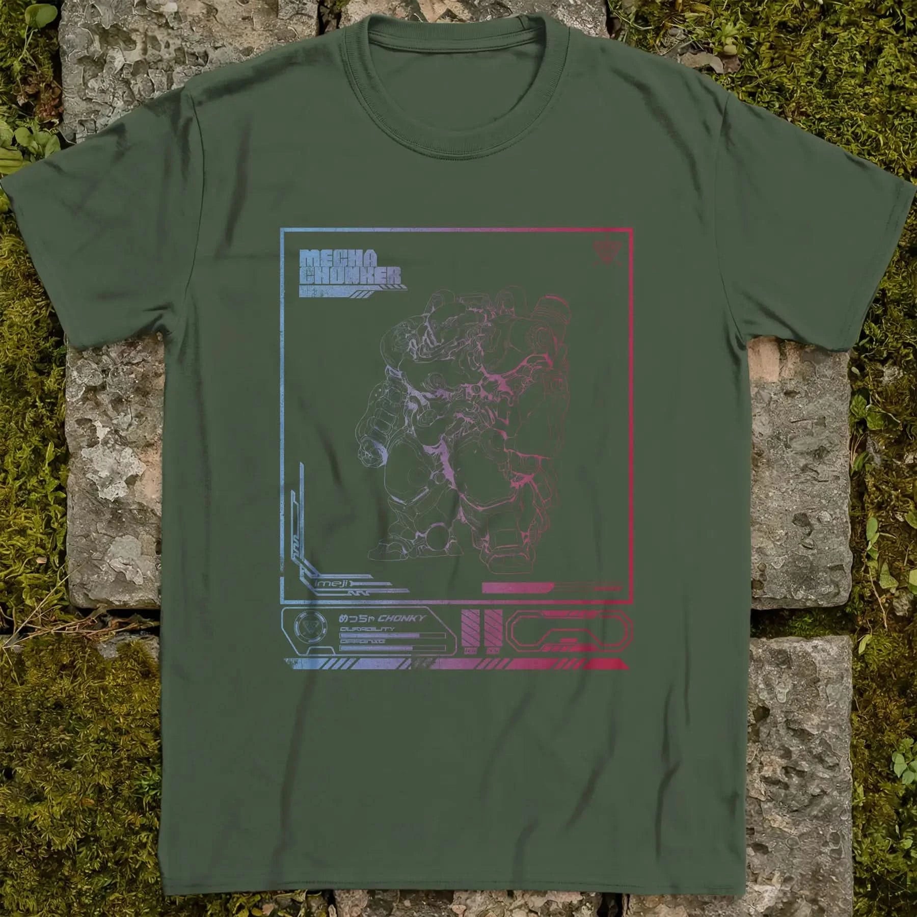 Mecha Chonker Color ❀ T-shirt