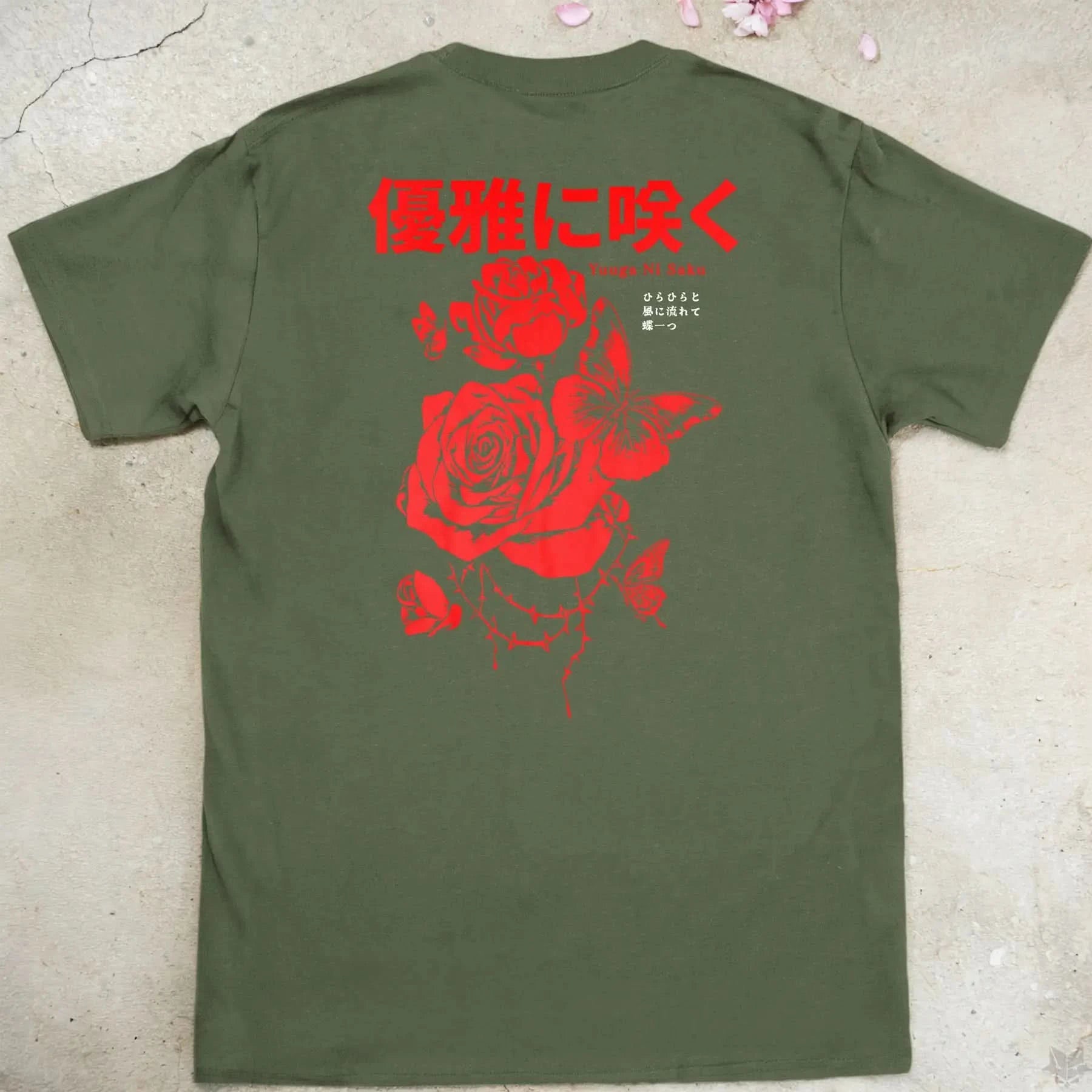 Yuuga ni saku | back print ❀ T-shirt