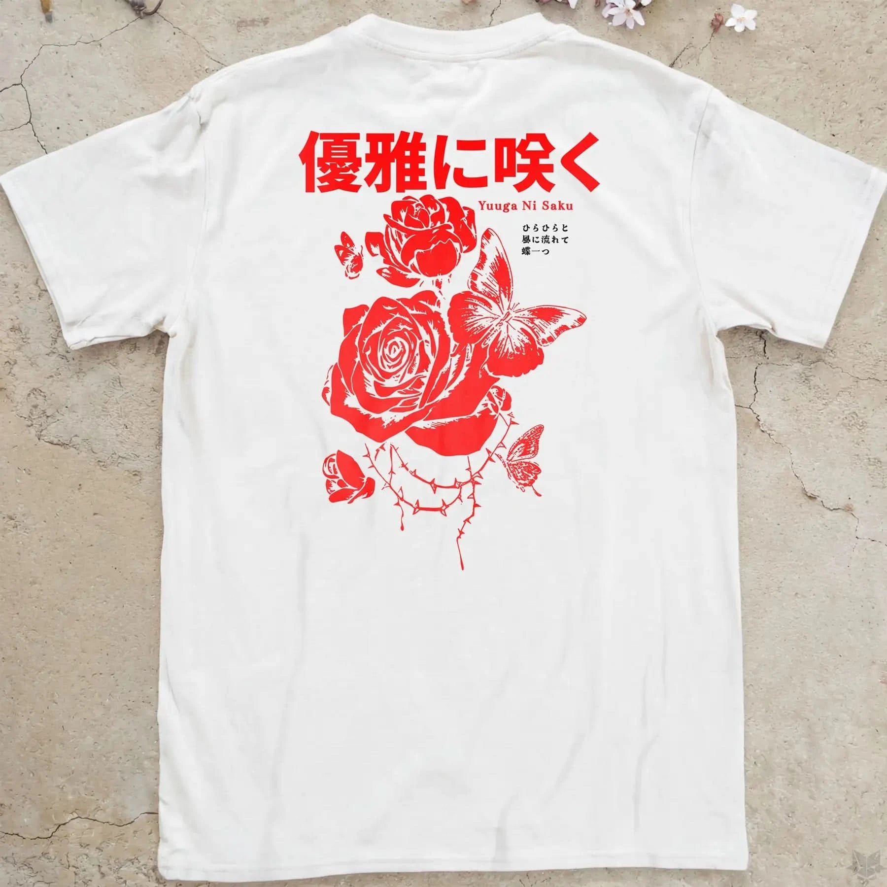 Yuuga ni saku | back print ❀ T-shirt