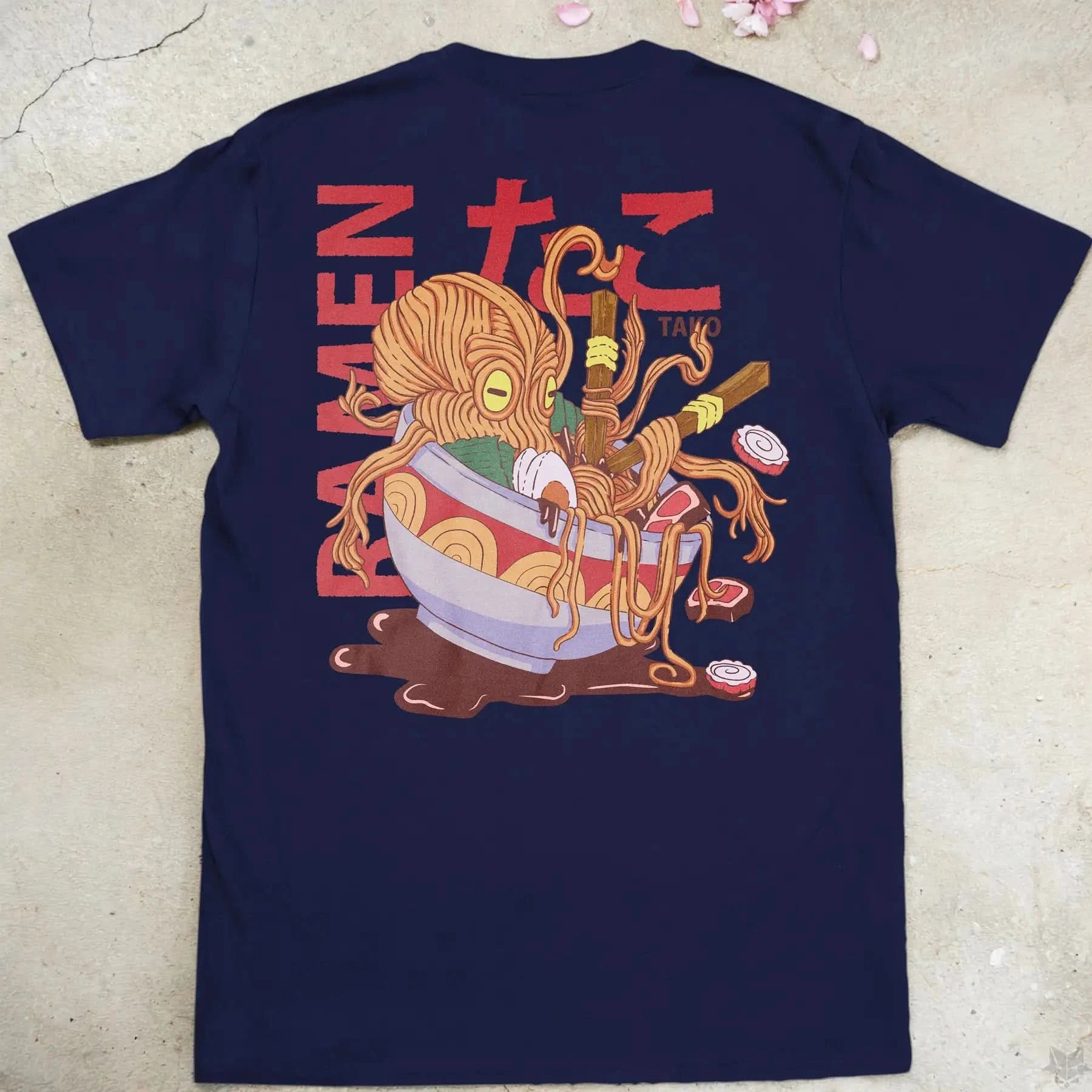 Tako Ramen | back print ❀ T-shirt