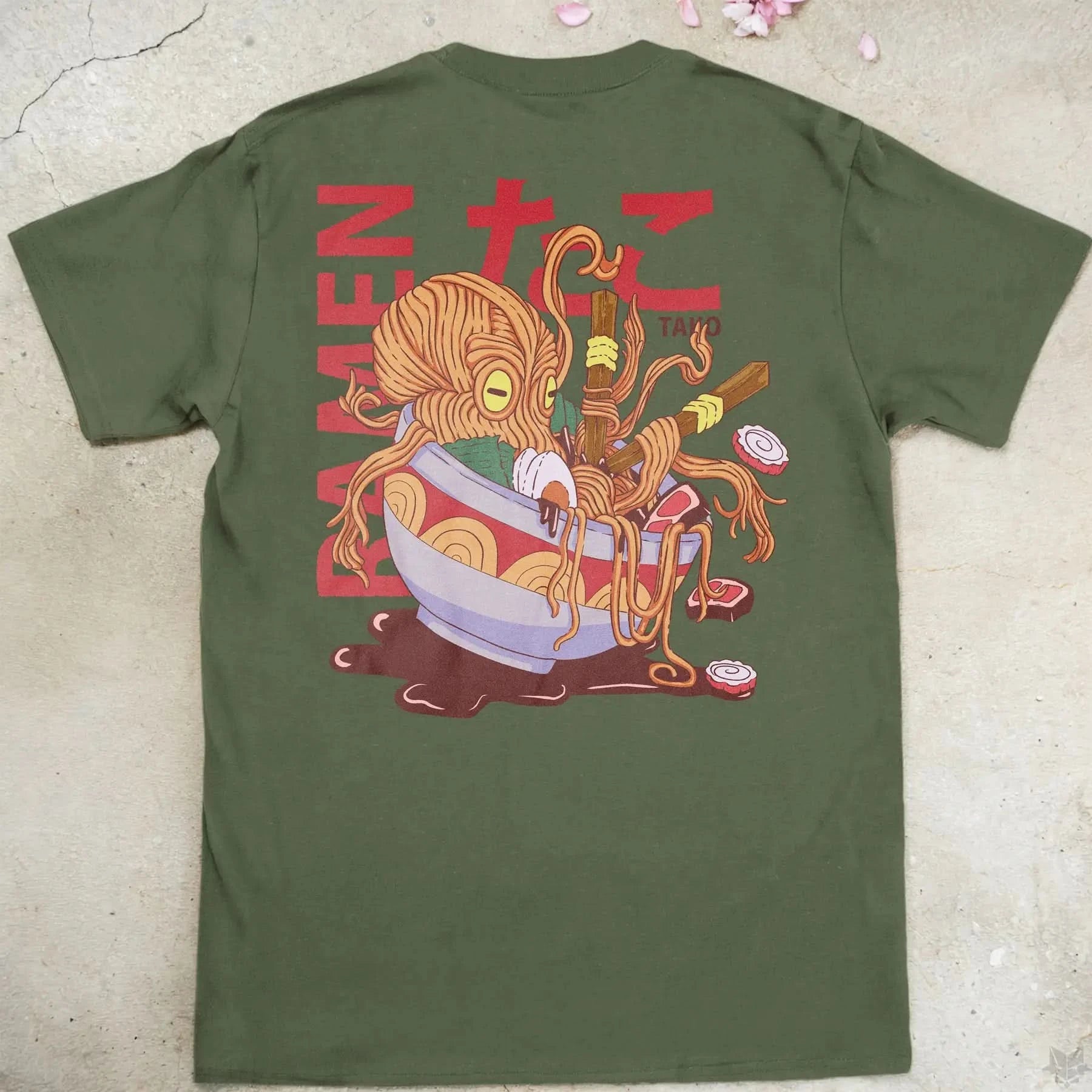 Tako Ramen | back print ❀ T-shirt