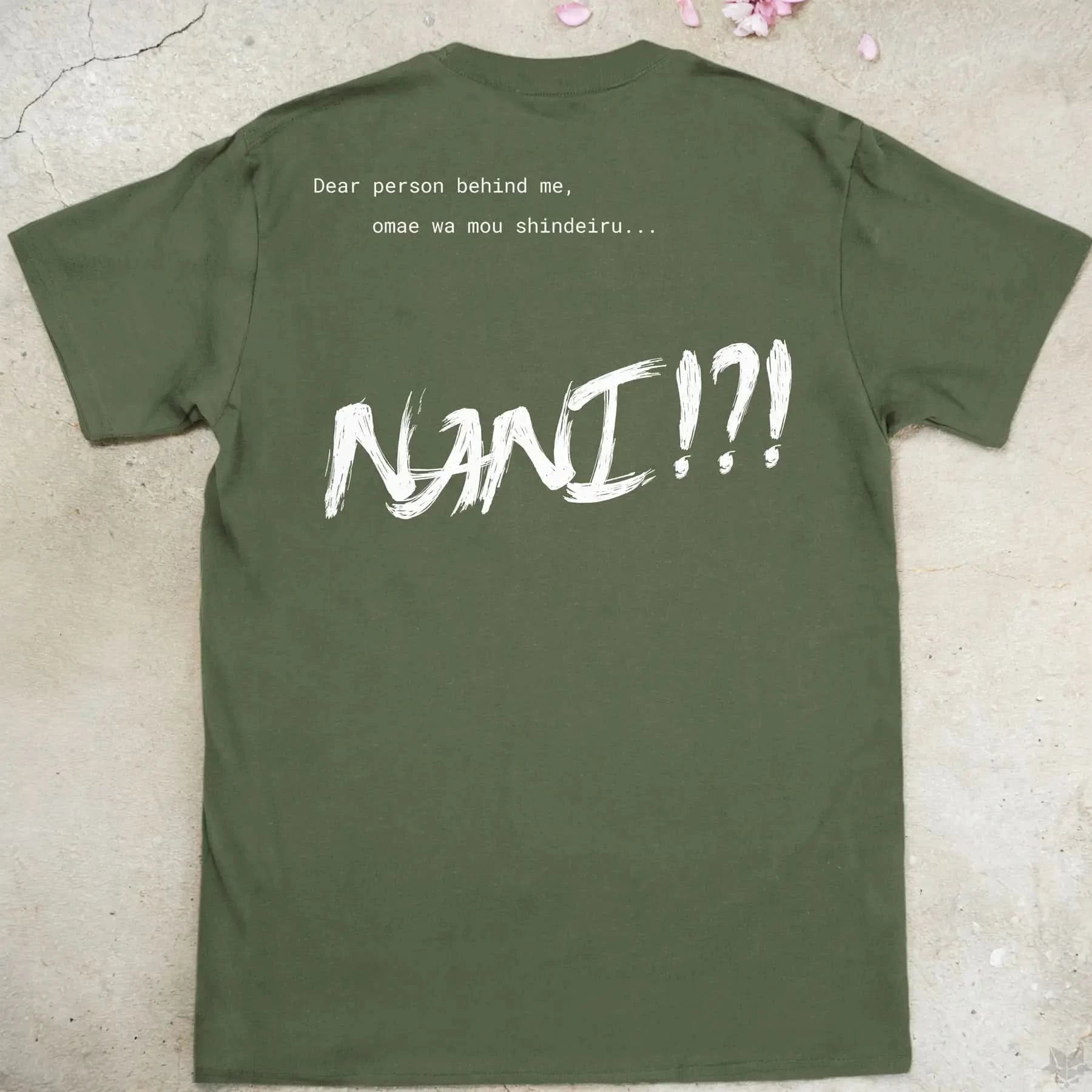 Omae Wa | back print ❀ T-shirt
