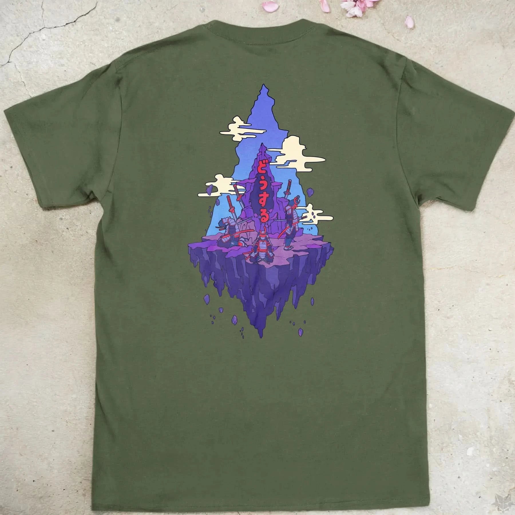 What Now, Samurai? | back print ❀ T-shirt