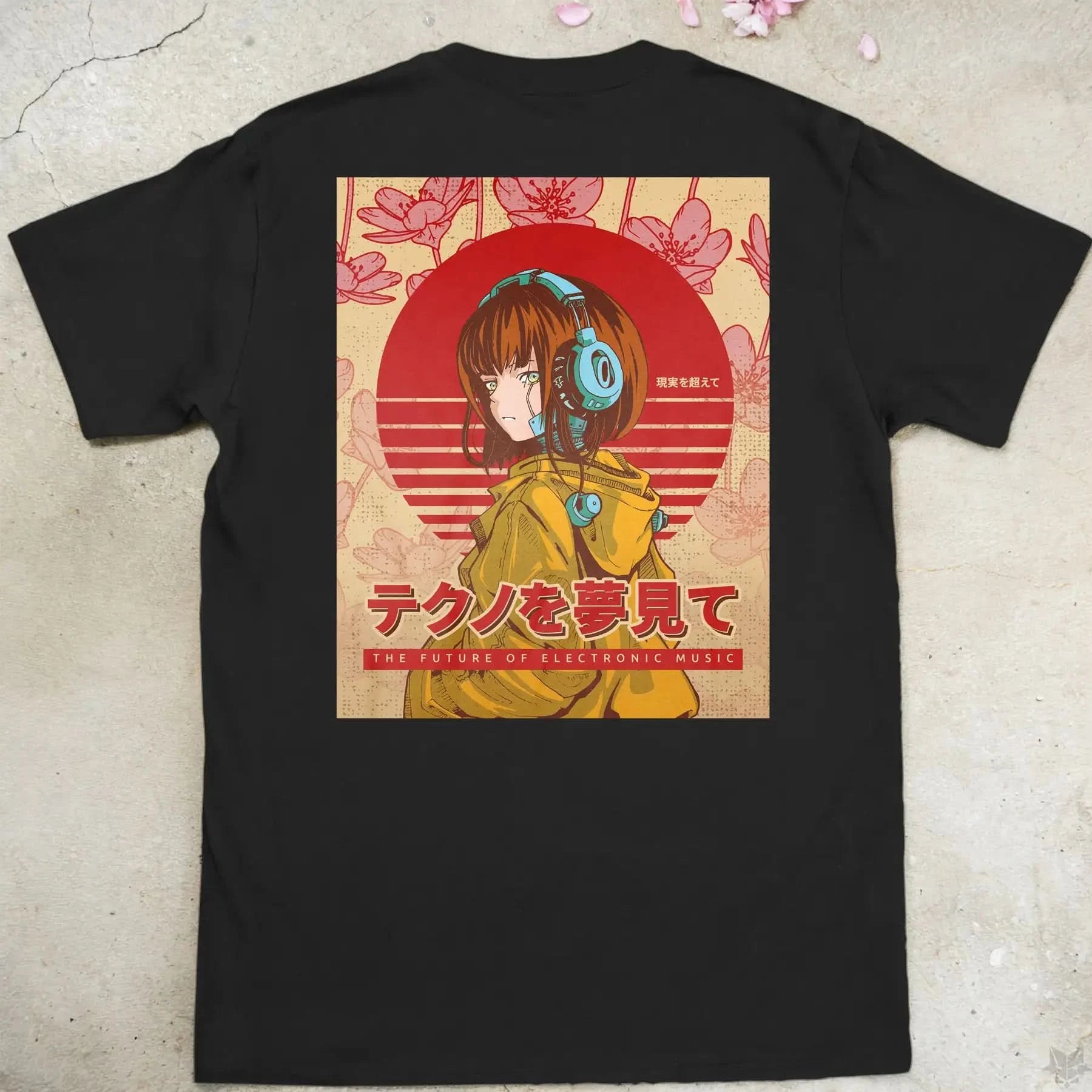 Dreaming of Techno | back print ❀ T-shirt