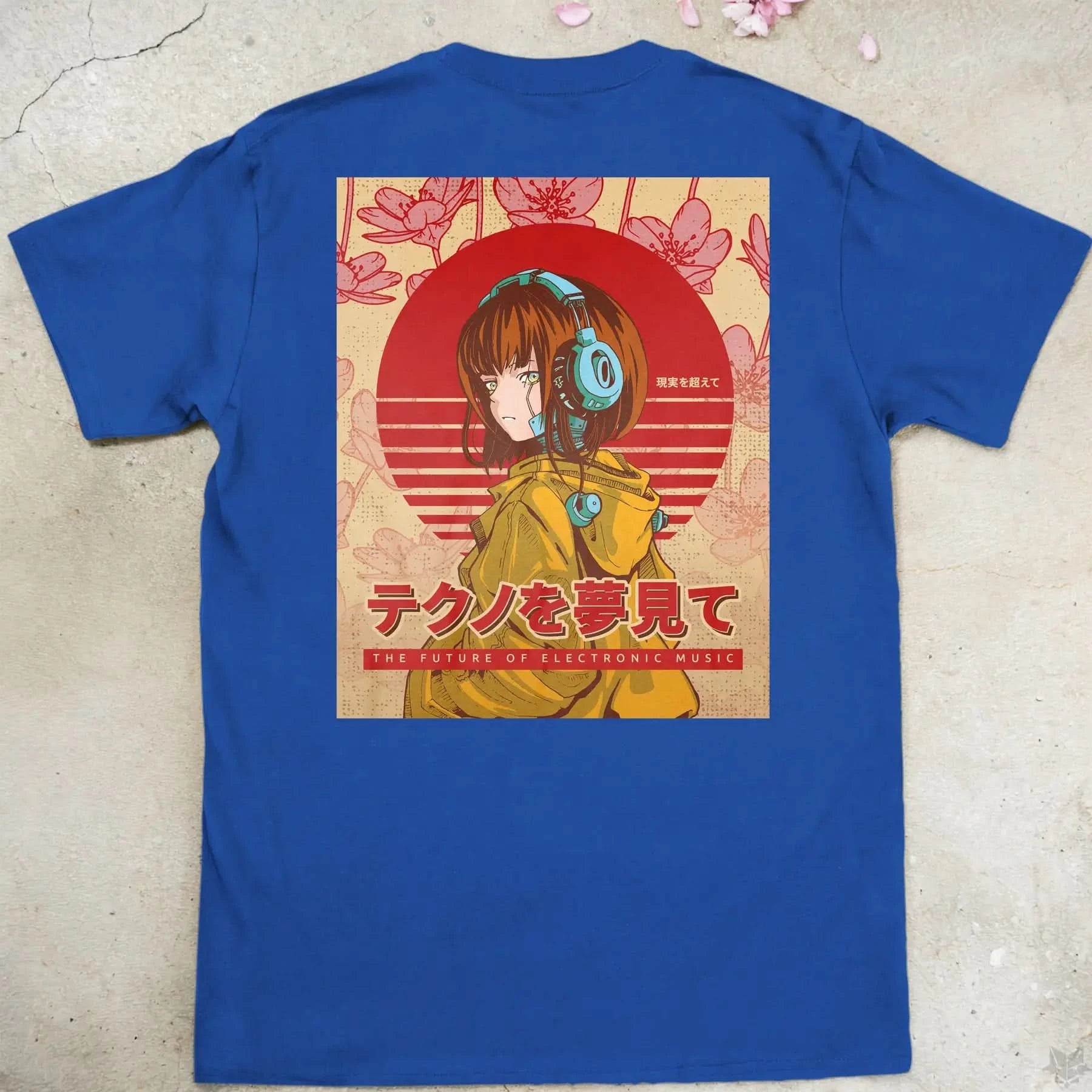Dreaming of Techno | back print ❀ T-shirt
