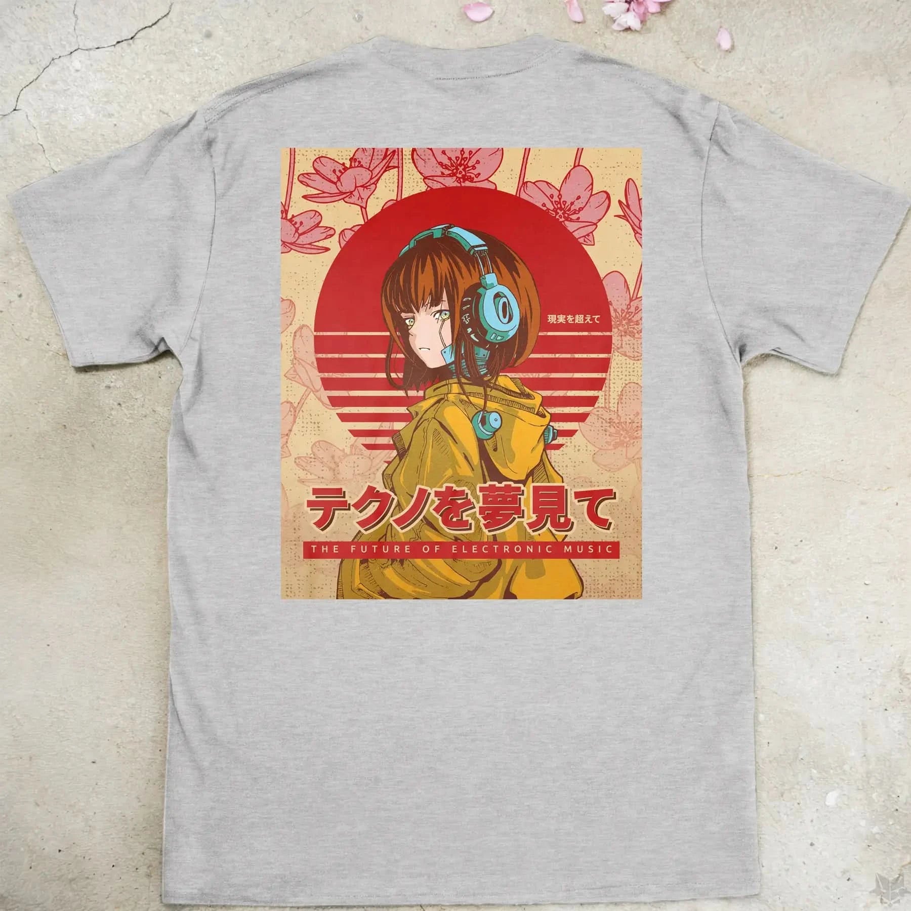 Dreaming of Techno | back print ❀ T-shirt