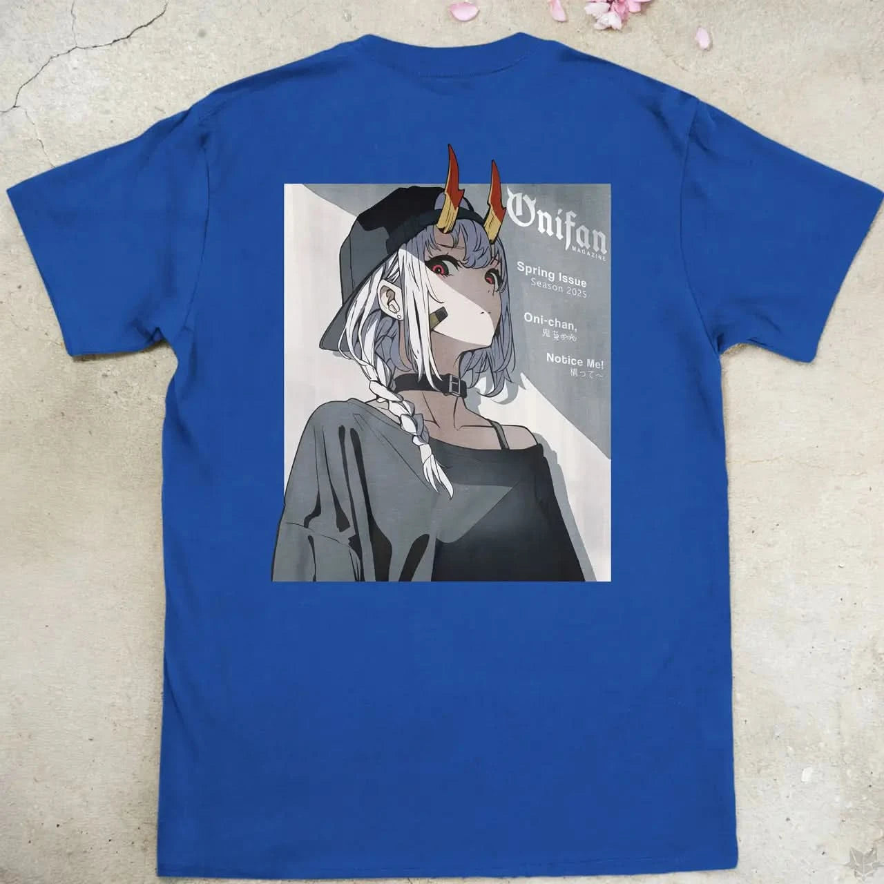 OniFan Magazine | back print ❀ T-shirt