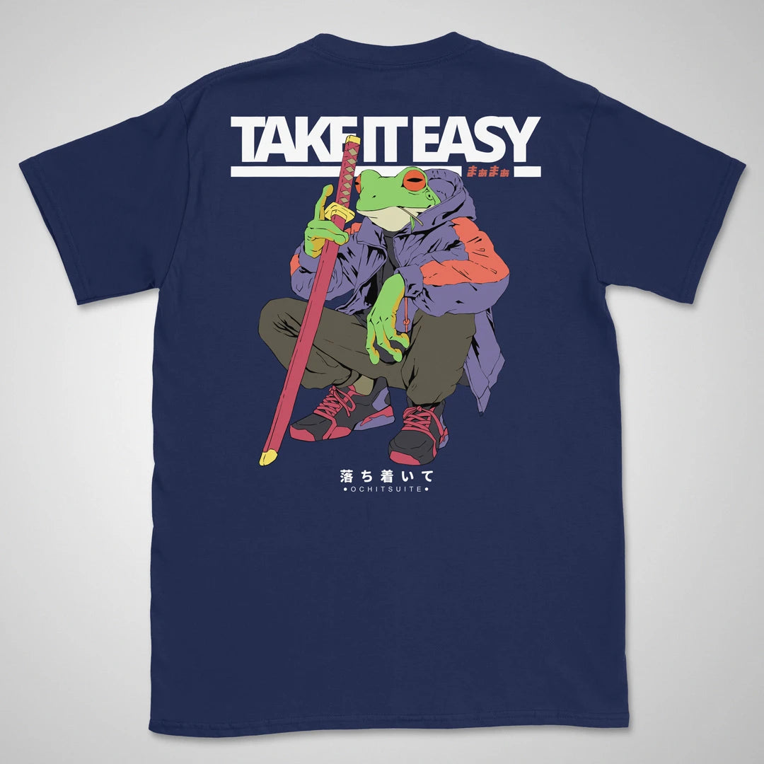 Take It Easy Gen1 | back print ❀ T-shirt