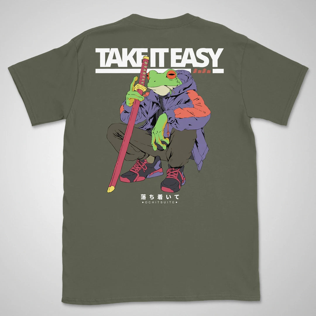 Take It Easy Gen1 | back print ❀ T-shirt