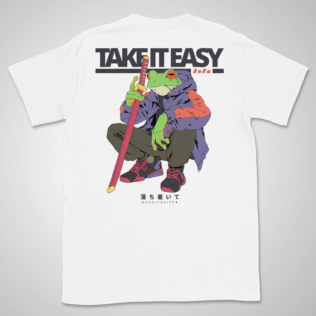 Take It Easy Gen1 | back print ❀ T-shirt