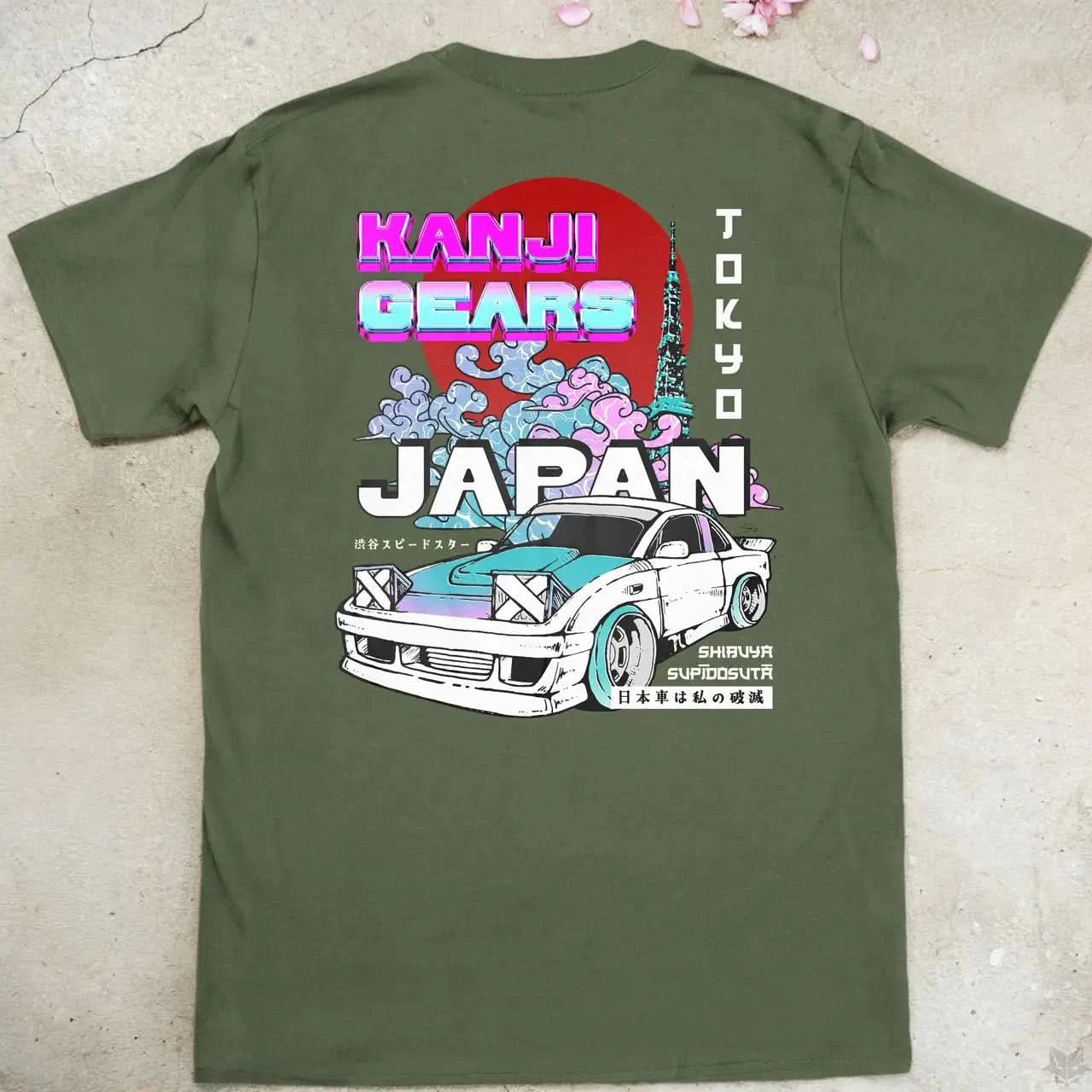 Shibuya Speedster | back print ❀ T-shirt
