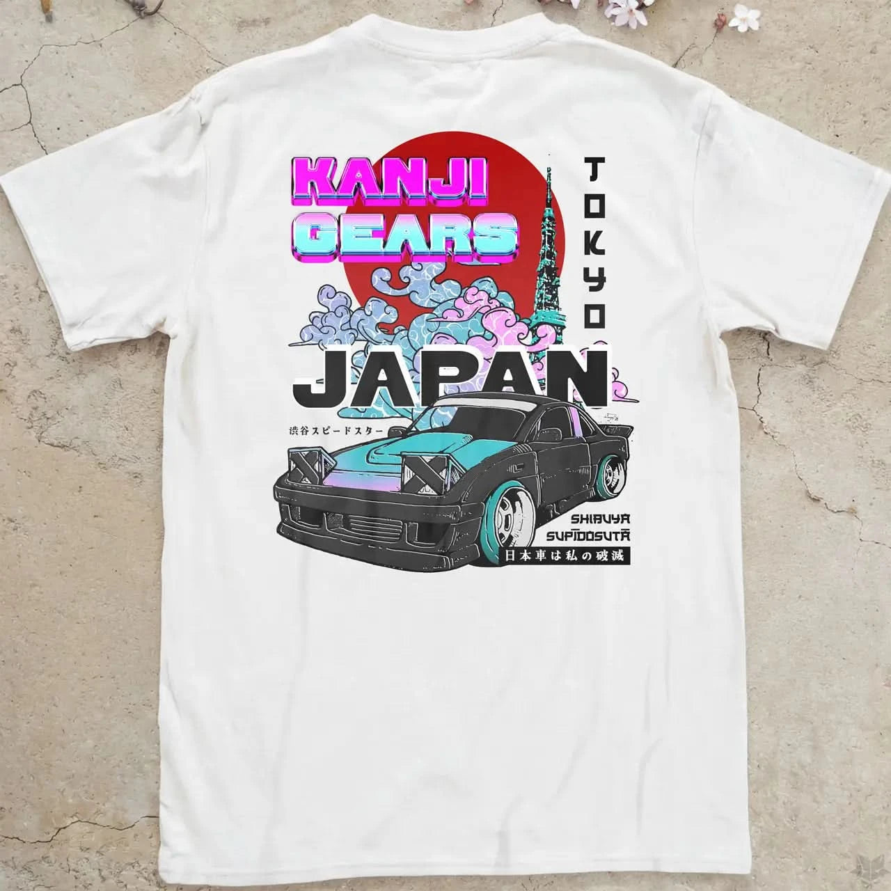 Shibuya Speedster | back print ❀ T-shirt