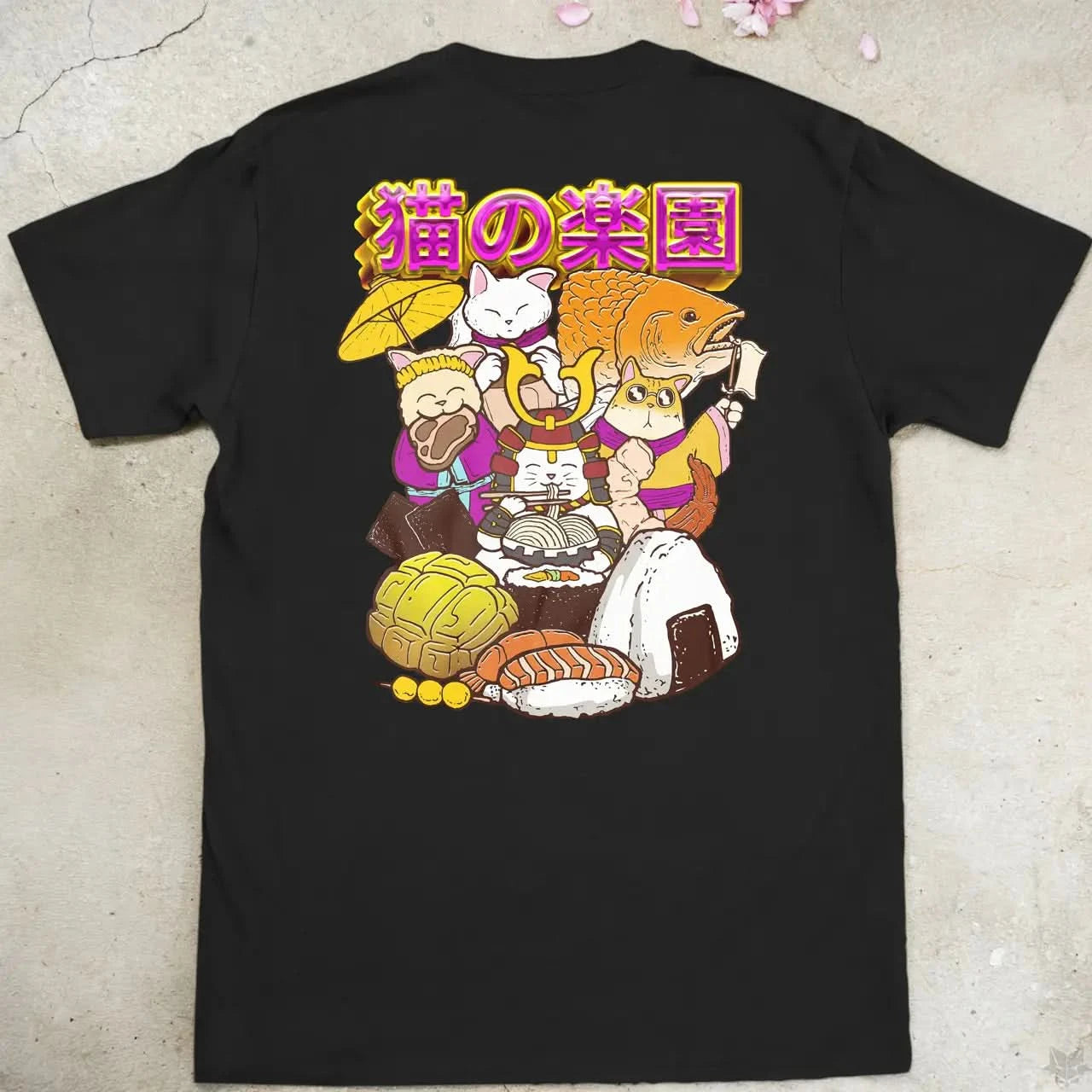 Neko Paradise | back print ❀ T-shirt