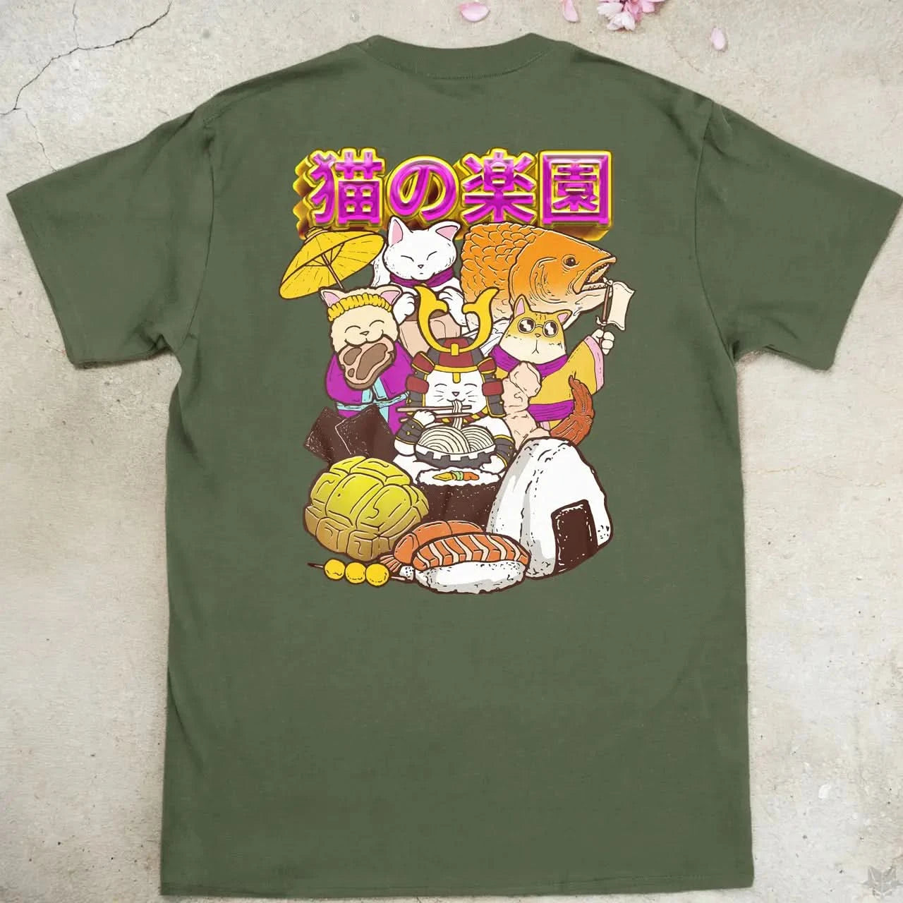Neko Paradise | back print ❀ T-shirt