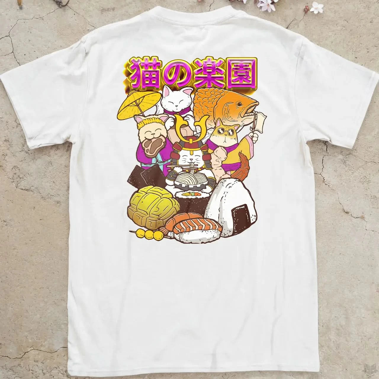 Neko Paradise | back print ❀ T-shirt