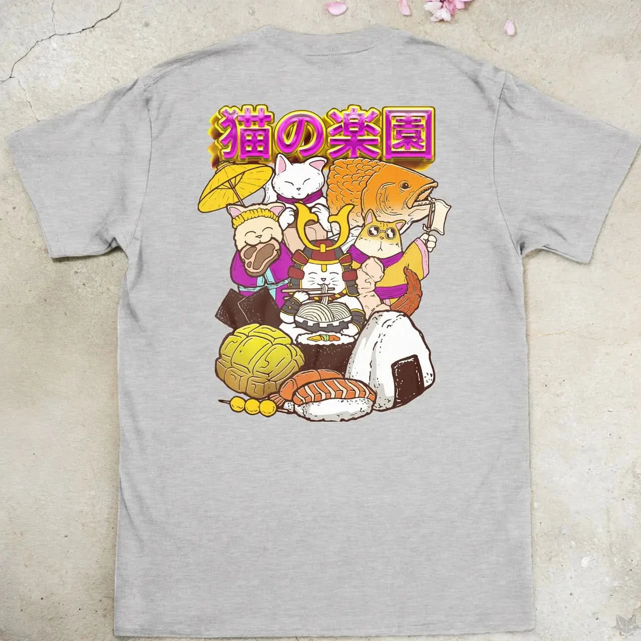 Neko Paradise | back print ❀ T-shirt