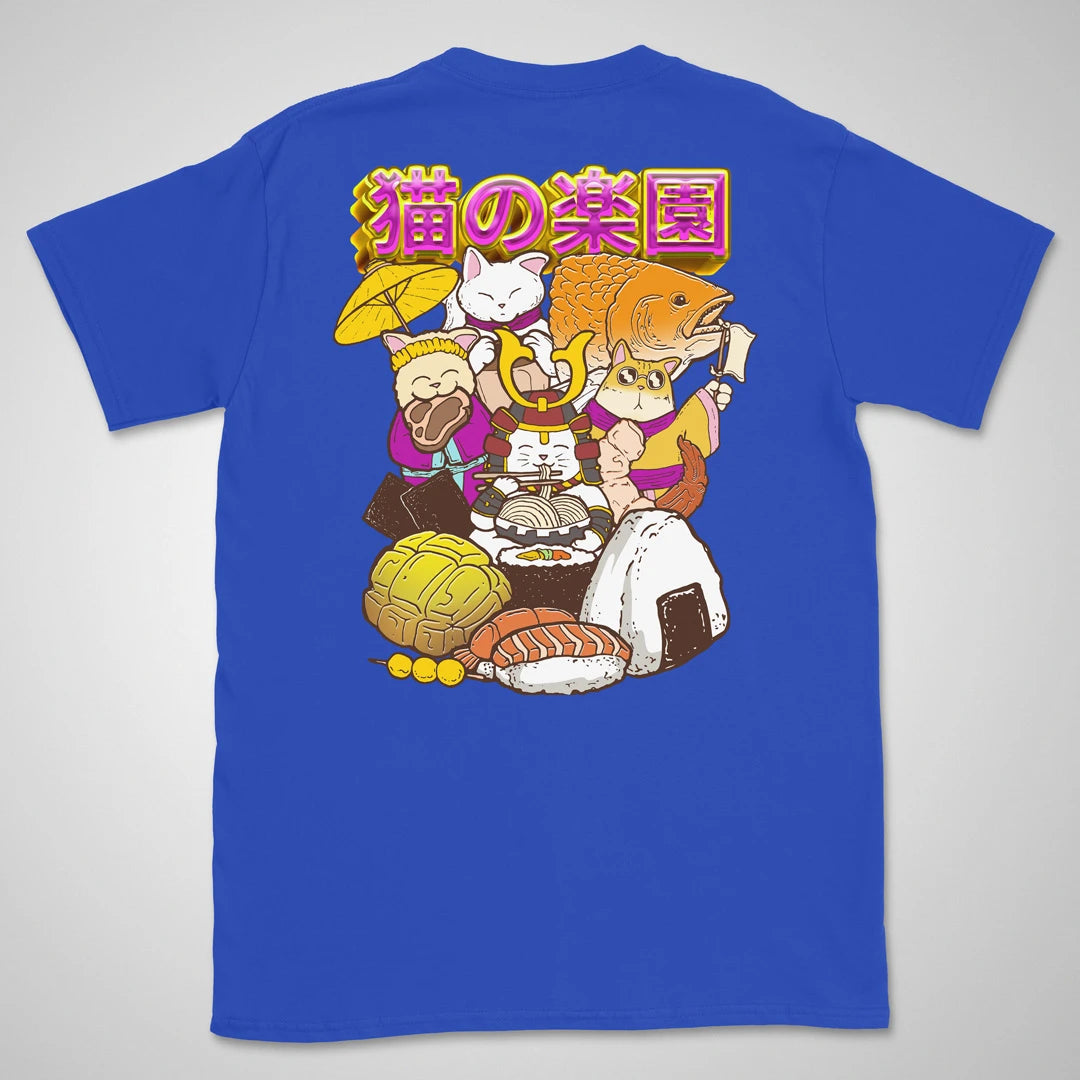 Neko Paradise | back print ❀ T-shirt