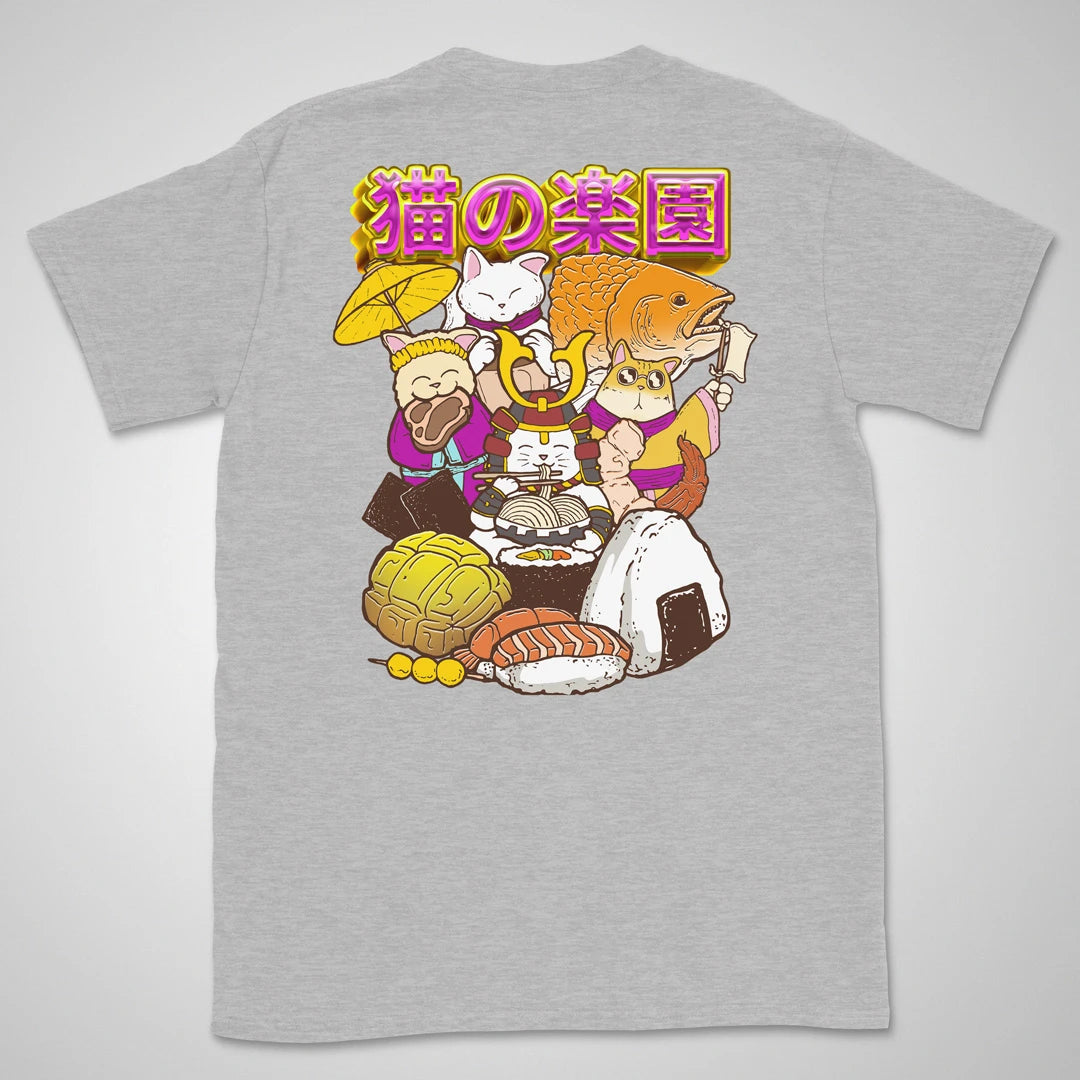 Neko Paradise | back print ❀ T-shirt