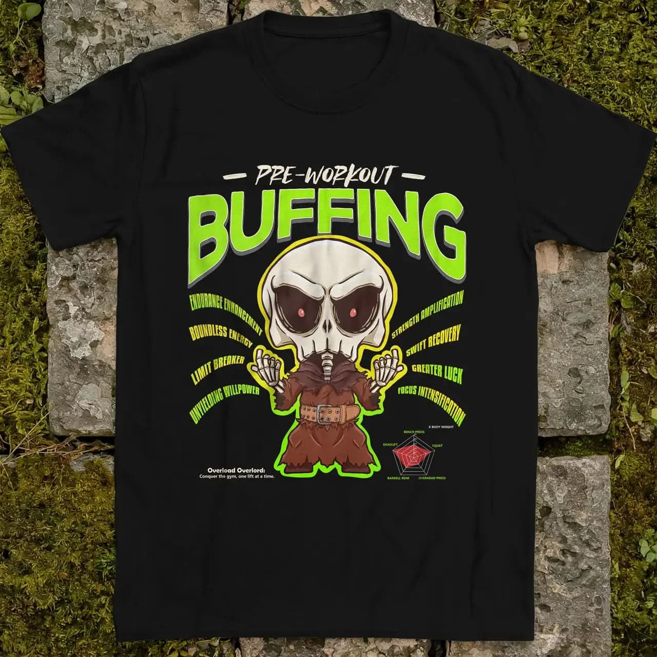 Pre-Workout Overlord ❀ T-shirt