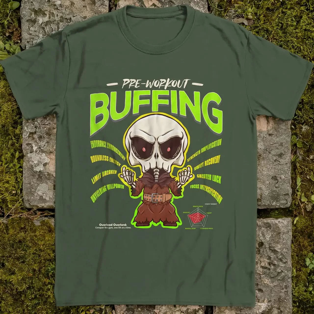 Pre-Workout Overlord ❀ T-shirt