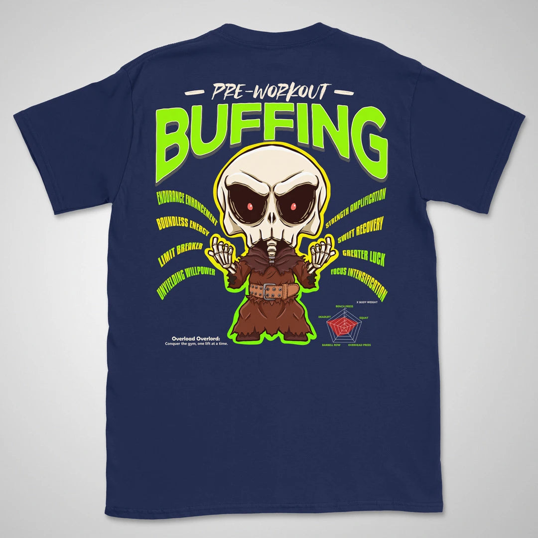 Pre-Workout Overlord | back print ❀ T-shirt