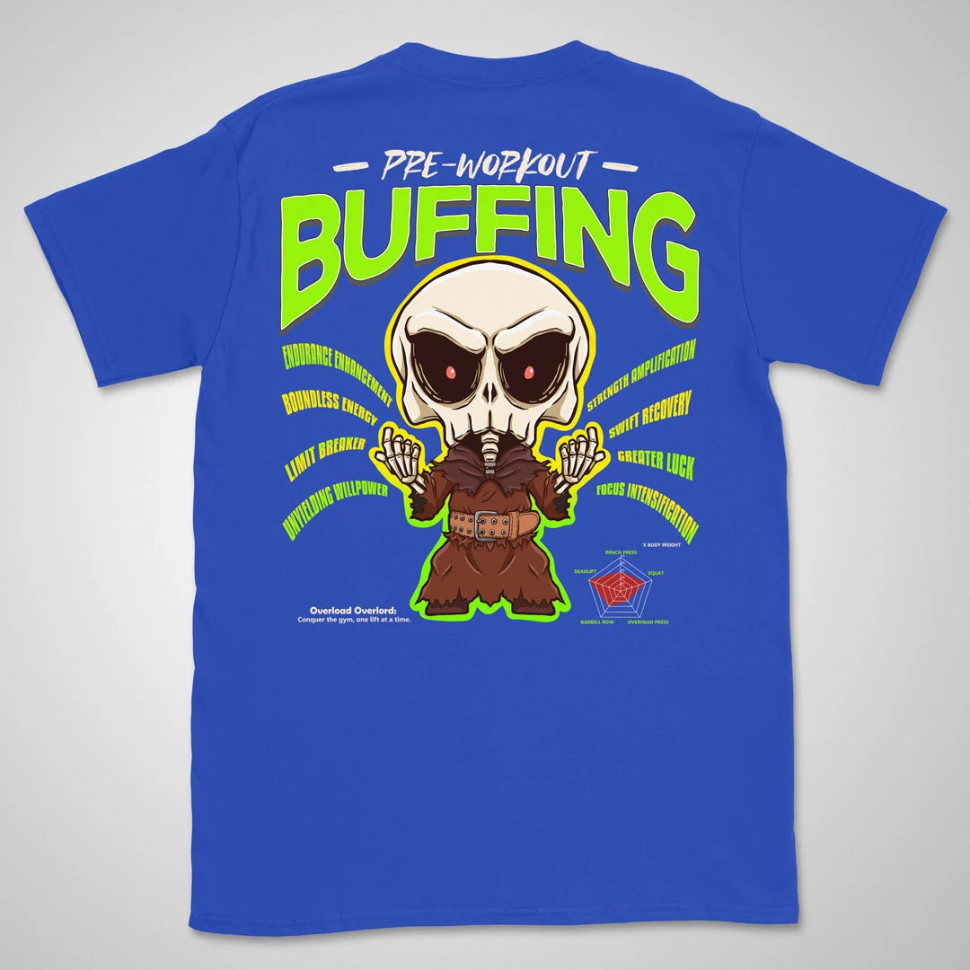 Pre-Workout Overlord | back print ❀ T-shirt