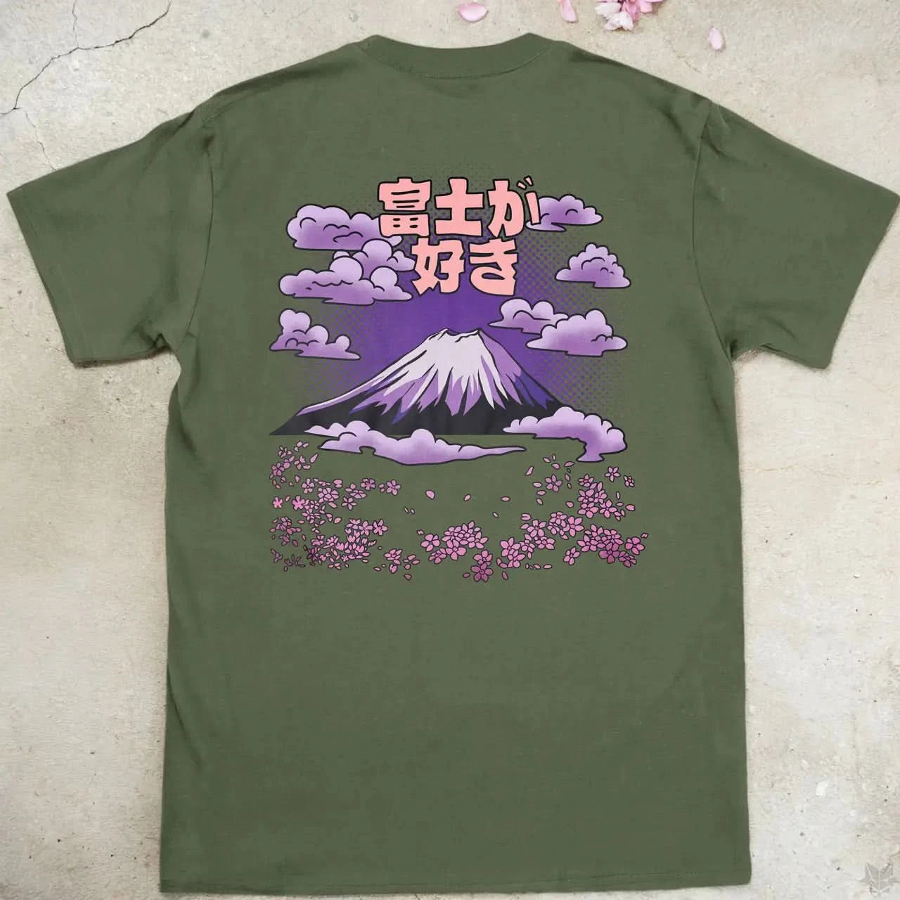Fuji Ga Suki | back print ❀ T-shirt