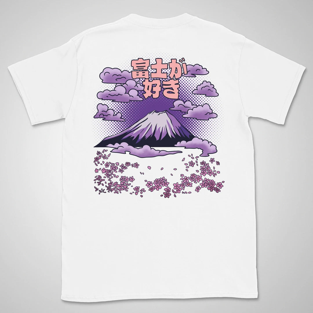 Fuji Ga Suki | back print ❀ T-shirt