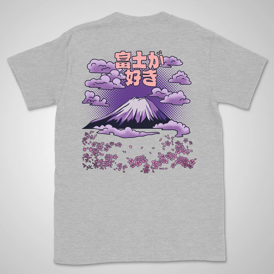 Fuji Ga Suki | back print ❀ T-shirt