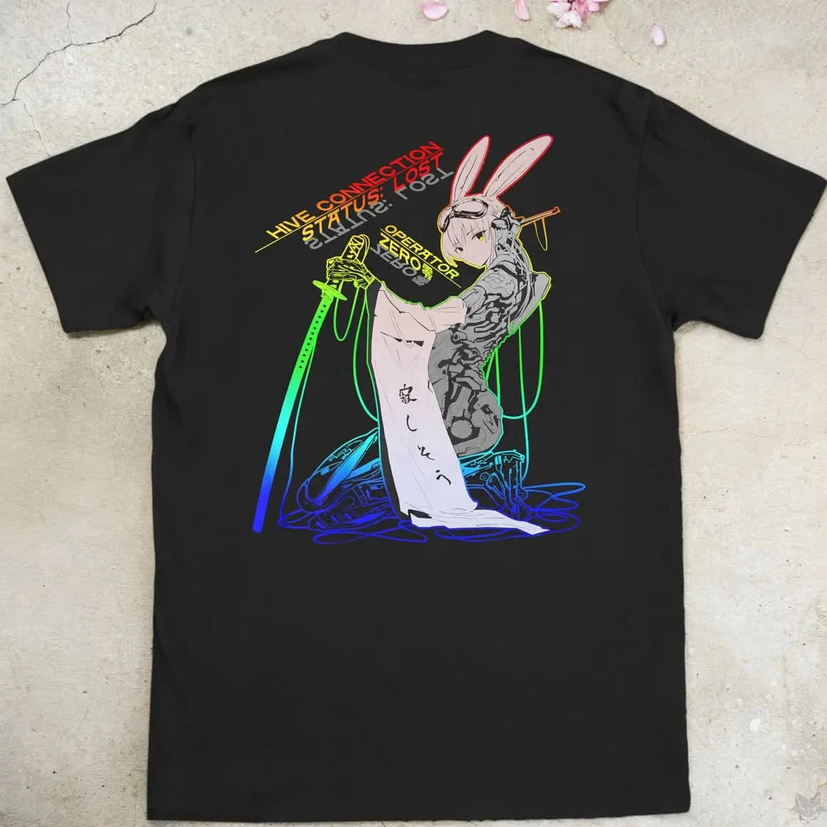 Operator Zero Rei RGB | back print ❀ T-shirt