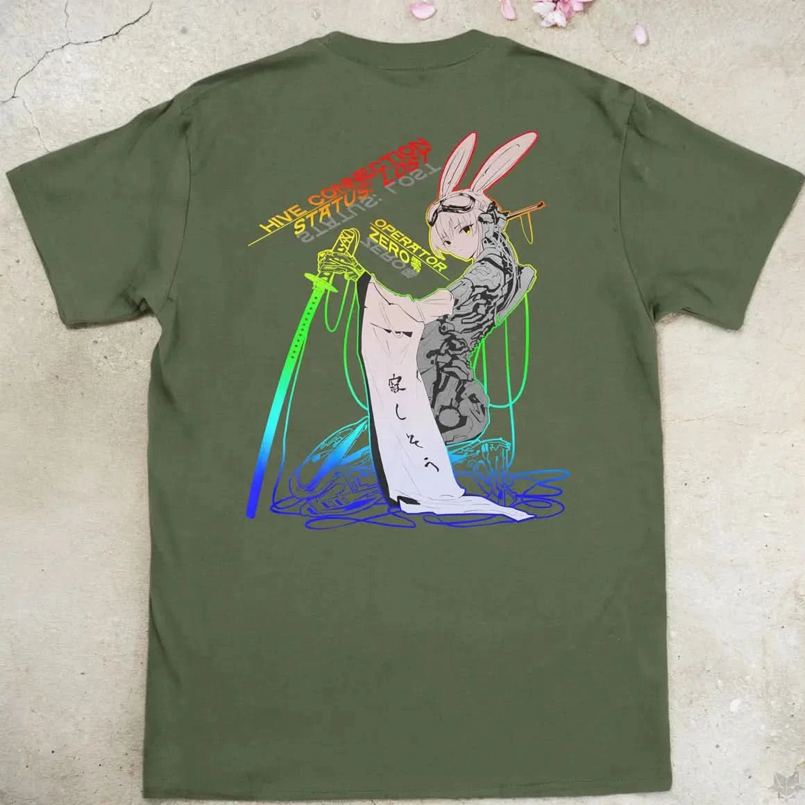 Operator Zero Rei RGB | back print ❀ T-shirt