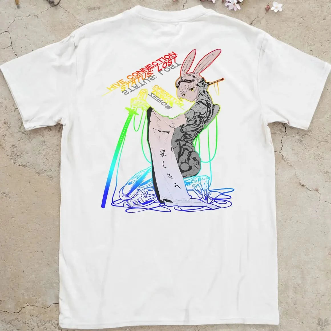 Operator Zero Rei RGB | back print ❀ T-shirt