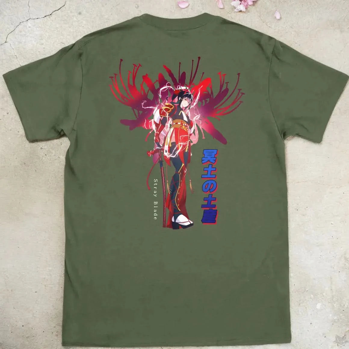 Stray Blade Gen1 | back print ❀ T-shirt