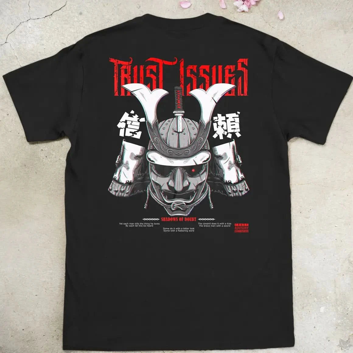Trust Issues | back print ❀ T-shirt