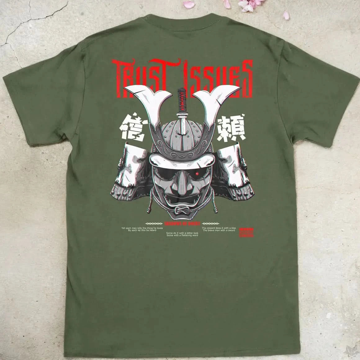 Trust Issues | back print ❀ T-shirt