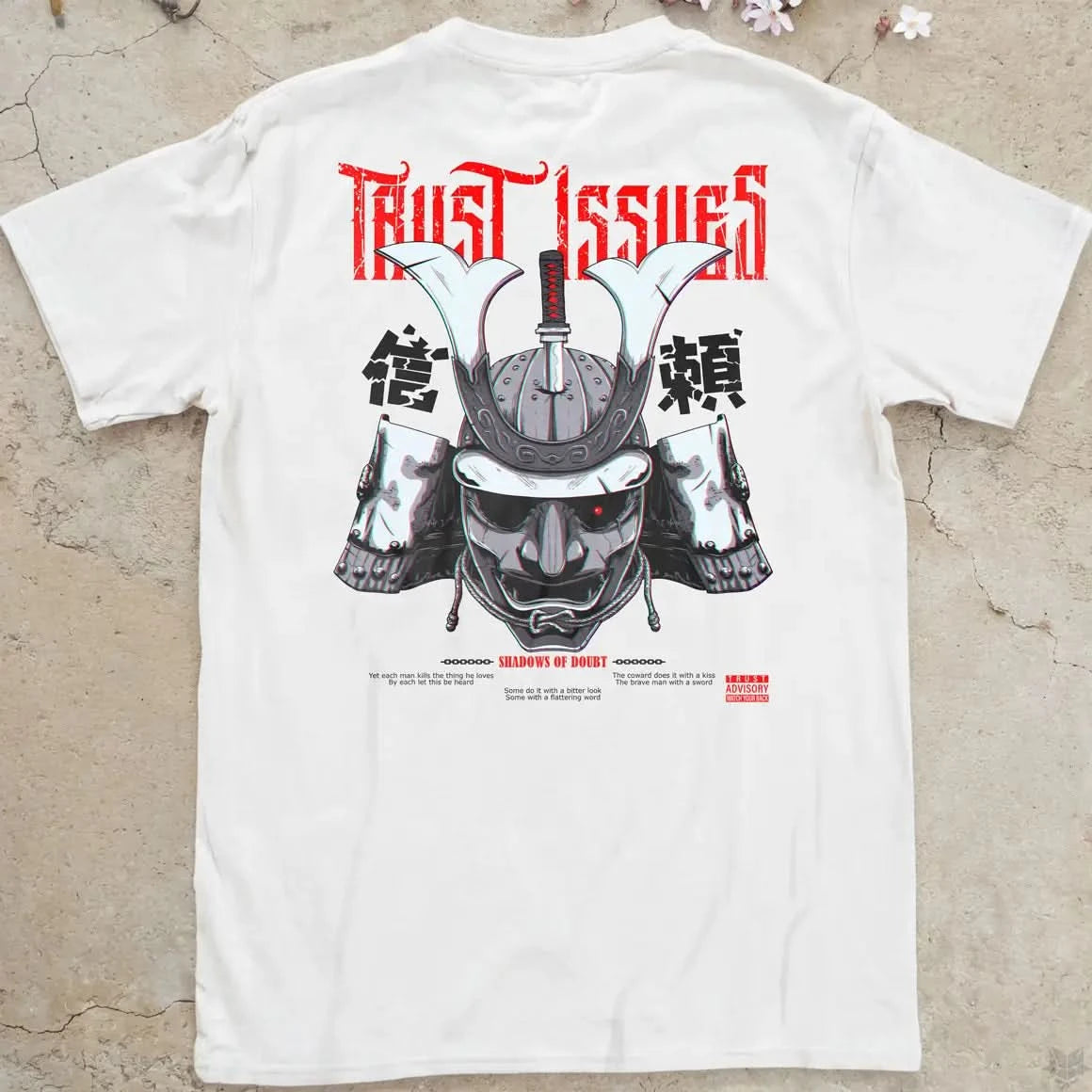 Trust Issues | back print ❀ T-shirt